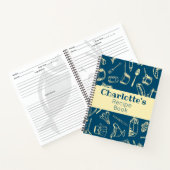 レシピ帳 ノートブック (内部)