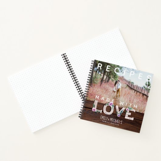 レシピ帳 - 家族の伝統 お母さん おばあちゃん 妻 ノートブック (内部)