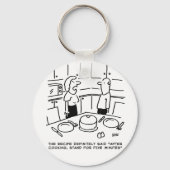 レシピ後を追の料理 キーホルダー (正面)