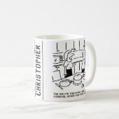 レシピ後を追の料理 コーヒーマグカップ (正面右)