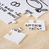 レシピ後を追の料理 ジグソーパズル (側面)