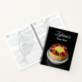 レシピ書 ノートブック (内部)