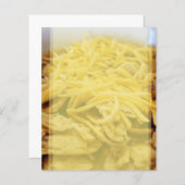 レシピ用のチリのスクラップブック紙のボウル (正面/裏面)