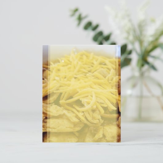 レシピ用のチリのスクラップブック紙のボウル (スタンド正面)