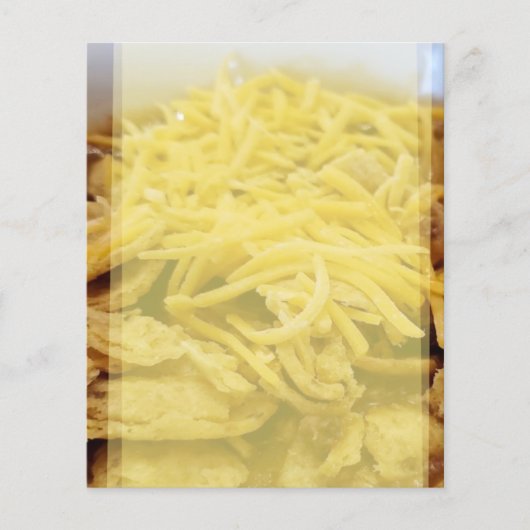 レシピ用のチリのスクラップブック紙のボウル (正面)