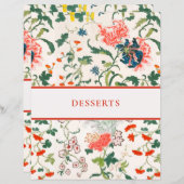 レシピ章 |スタイリッシュフローラ |デザート (正面/裏面)