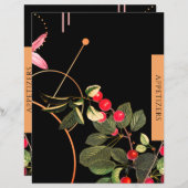 レシピ章 |前菜 |黒いさくらんぼ (正面/裏面)