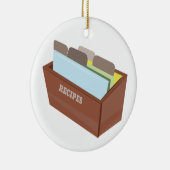 レシピ箱 セラミックオーナメント (右)