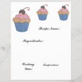 レシピ紙 チラシ (正面)