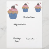 レシピ紙 チラシ (正面)