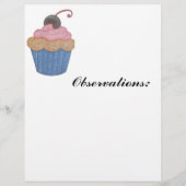 レシピ紙 チラシ (裏面)