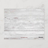 レシピ素朴マルサラボホブルガンディカントリーインサート ポストカード (裏面)