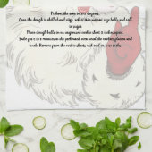 レシピ記念クリスマスクリスマスヴィンテージサンタクロース キッチンタオル (折り畳み)