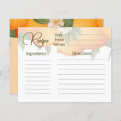 レシピ (正面/裏面)