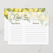 レシピ (正面/裏面)