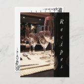 レシピ カード (正面/裏面)