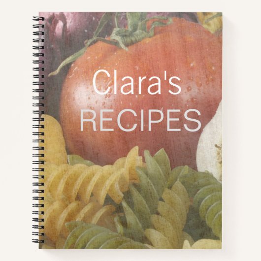 レシピ ノートブック (正面)