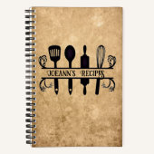 レシピ ノートブック (正面)