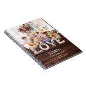 レシピ-ブライダルシャワー新婚フォトファミリー ノートブック (右側)