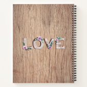 レシピ-ブライダルシャワー新婚フォトファミリー ノートブック (裏面)