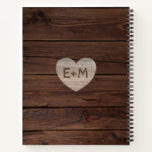 レシピ-ブライダルシャワー新婚フォトファミリー ノートブック (裏面)