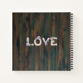 レシピ-ブライダルシャワー新婚フォトファミリー ノートブック (裏面)