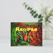 レシピ(子)はがき ポストカード (スタンド正面)