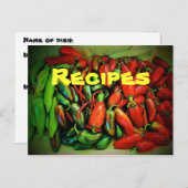 レシピ(子)はがき ポストカード (正面/裏面)