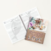 レシピ – 家宝おばあちゃん母ママ ノートブック (内部)