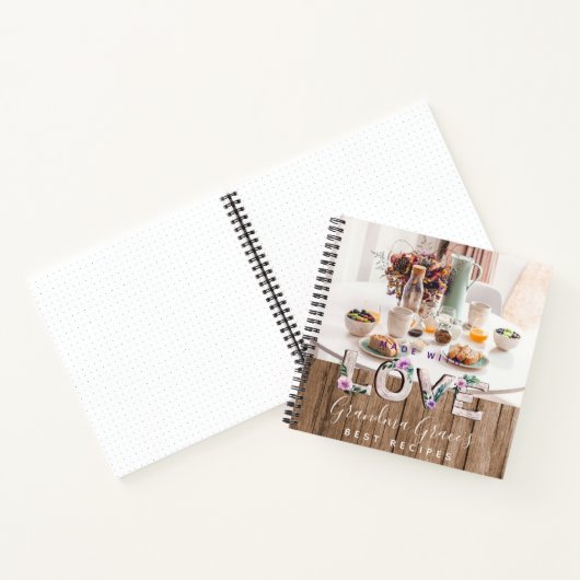 レシピ – 家宝おばあちゃん母ママ ノートブック (内部)
