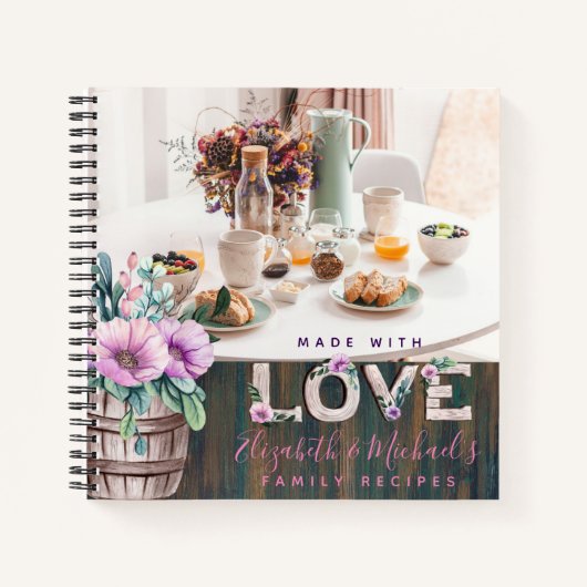 レシピ – 家宝おばあちゃん母ママ ノートブック (正面)