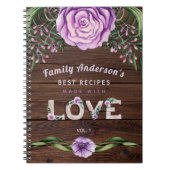 レシピ – 家族のおばあちゃん母へのギフトカスタムMother ノートブック (正面)