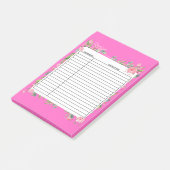 レシピ、料理、シェフ、 ポストイット (アングル)