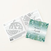 レシピeucalyptus greenery woodland名 ノートブック (内部)