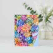 レシフェブラジルの都市の地図 ポストカード (スタンド正面)