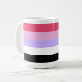 レシプロセクシャル プライド コーヒーマグカップ (正面左)