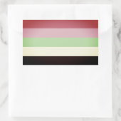 レシプロマンティックプライド 長方形シール (バッグ)