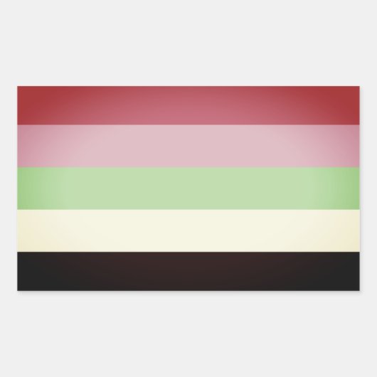 レシプロマンティックプライド 長方形シール (正面)