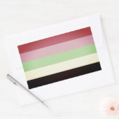 レシプロマンティックプライド 長方形シール (封筒)