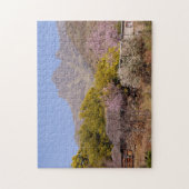 レショト村のシーン。 ジグソーパズル (縦)