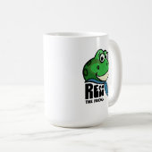 レシ・ザ・フロッグ コーヒーマグカップ (正面右)