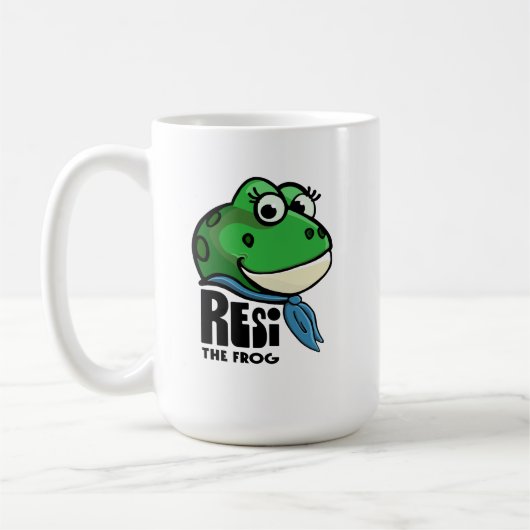 レシ・ザ・フロッグ コーヒーマグカップ (左)
