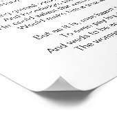 レジもしナルド・H・C・ドッジの詩 ポスター (角)