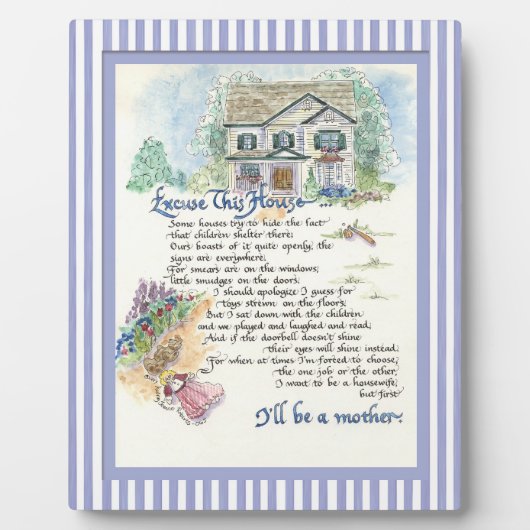 レジェスザハウスカリフォグラフィー – Audrey Jeanne フォトプラーク (正面)