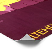 レジェンスバーグドイツヴィンテージ旅行ポスター ポスター (角)