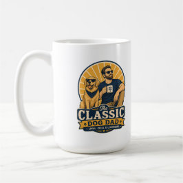 レジェンダリードッグダッド ヴィンテージ父の日ギフト コーヒーマグカップ
