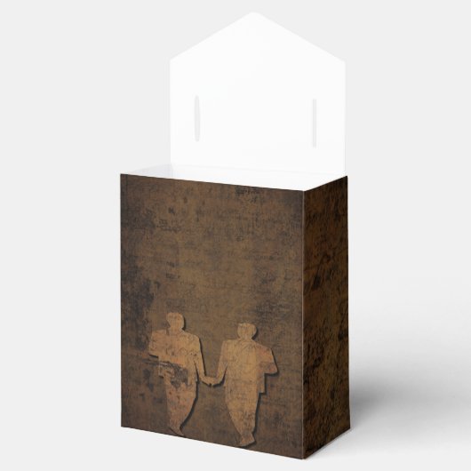 レジェンダリーラブストーリーブックゲイ結婚式の引き出物ボックス フェイバーボックス (オープン)