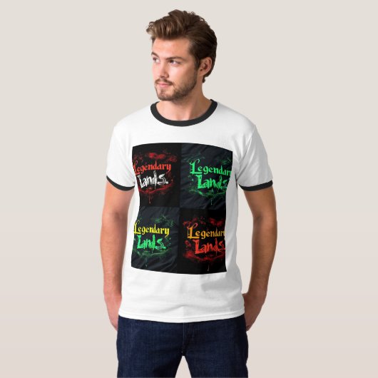 レジェンダリーランズTシャツデザイン Tシャツ (正面フル)