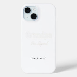 レジェンドおじいちゃんのスマホケース - オーダーメイドのギフト iPhone 15ケース