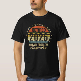 レジェンドの引退 2026 レトロサンセット グラフィック Tシャツ
